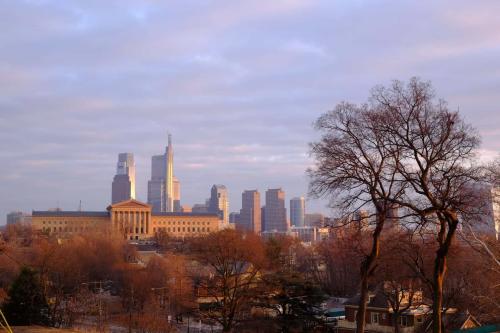 A cityscape of Philadelphia